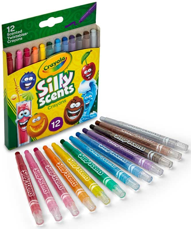 CRAYOLA 12CT SCENTED MINI TWISTABLE CRAYONS