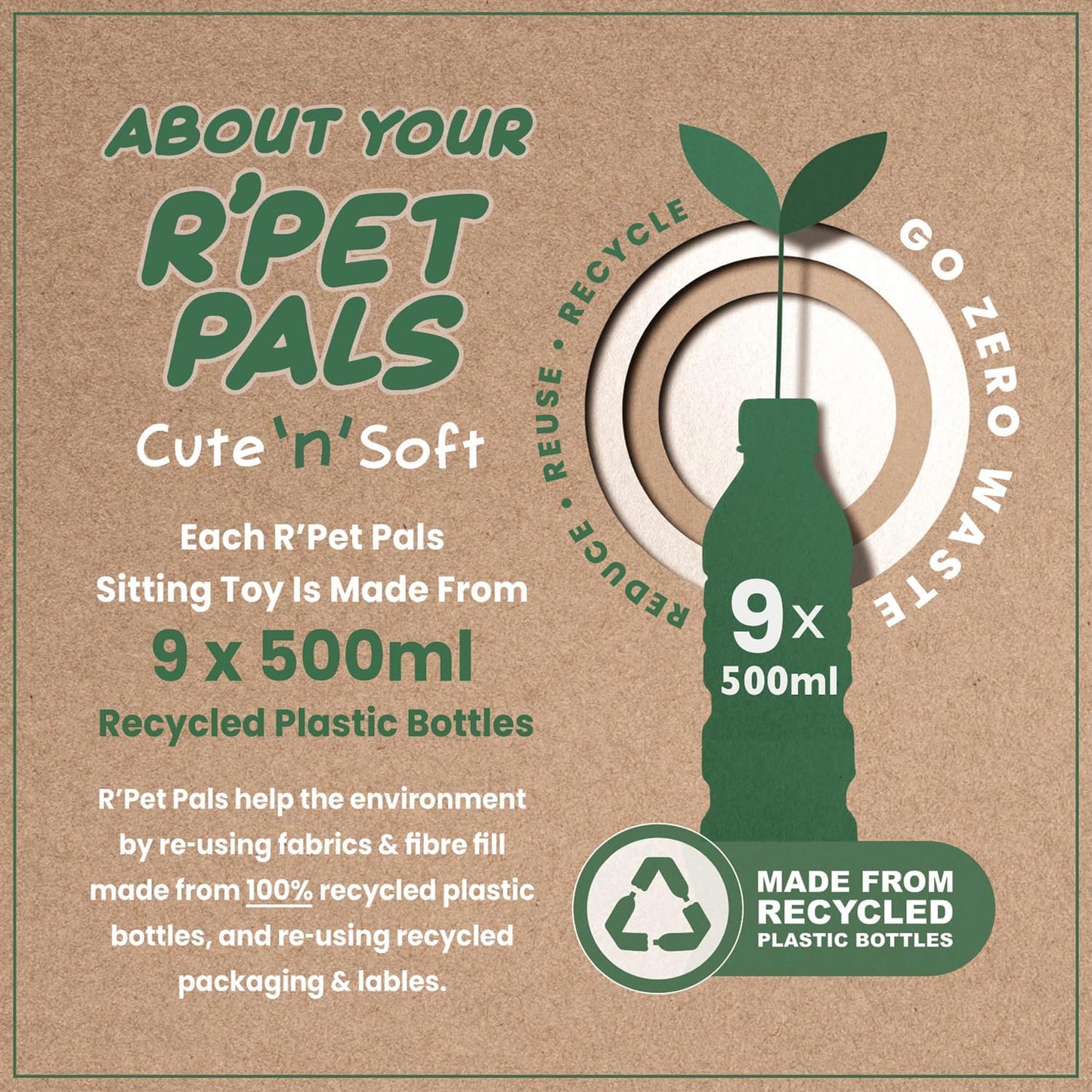 NELLY ELEPHANT BLUE TEDDY BEAR