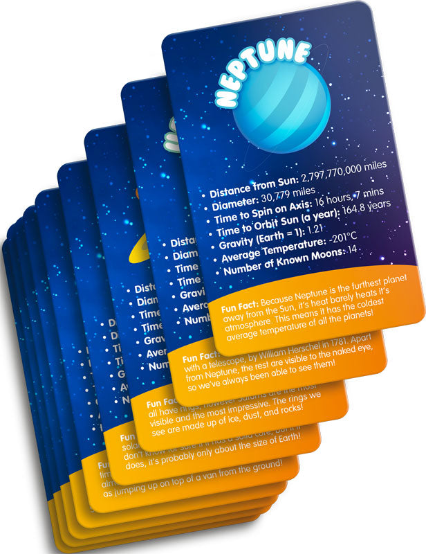 SOLAR SYSTEM BAFF BOMBZ WITH FACT CARDS
