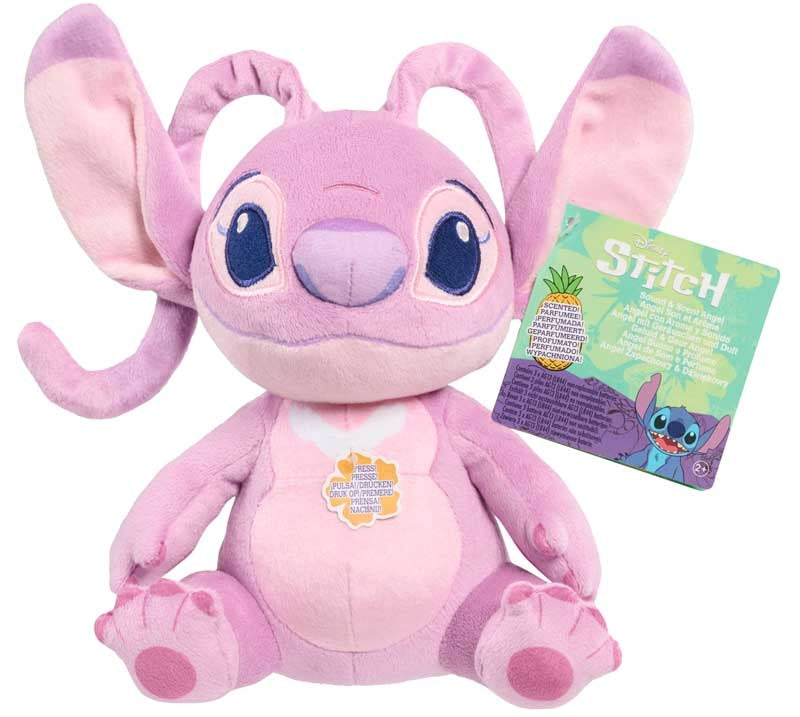 DISNEY STITCH SMALL PLUSH - TALKING STITCH OR ANGEL
