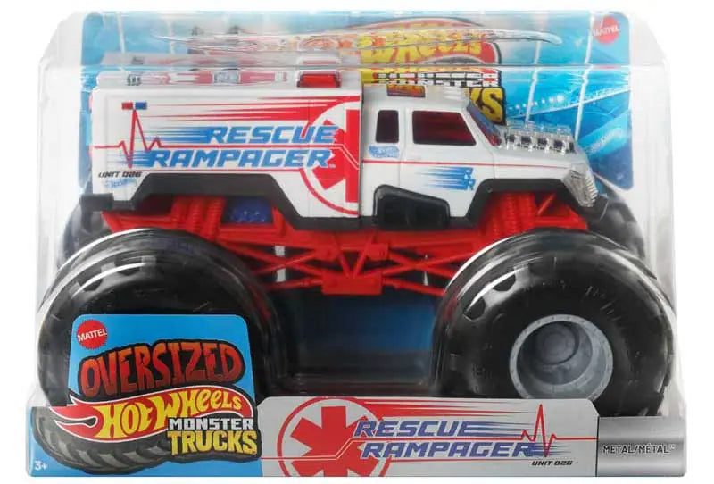 HOT WHEELS MONSTER TRUCKS 1:24 ASSORTED