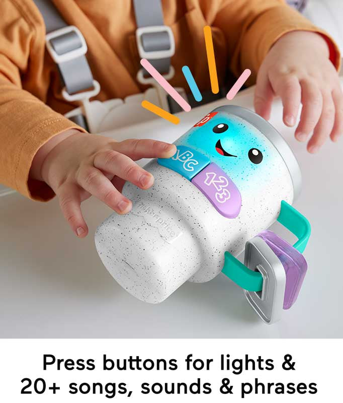 FISHER PRICE WAKE UP & LEARN COFFEE MUG