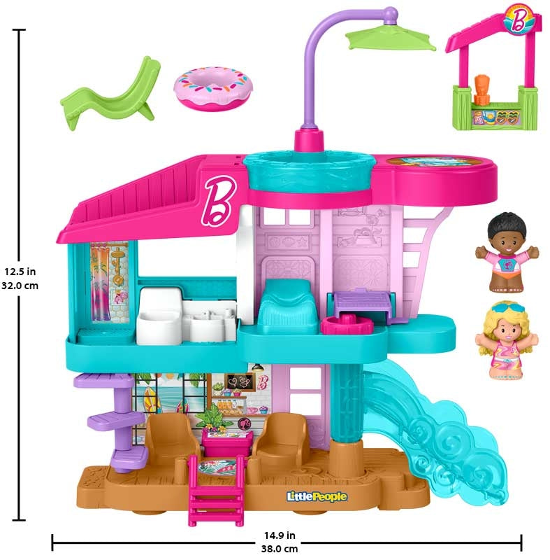 LITTLE PEOPLE BARBIE BEACH HOUSE