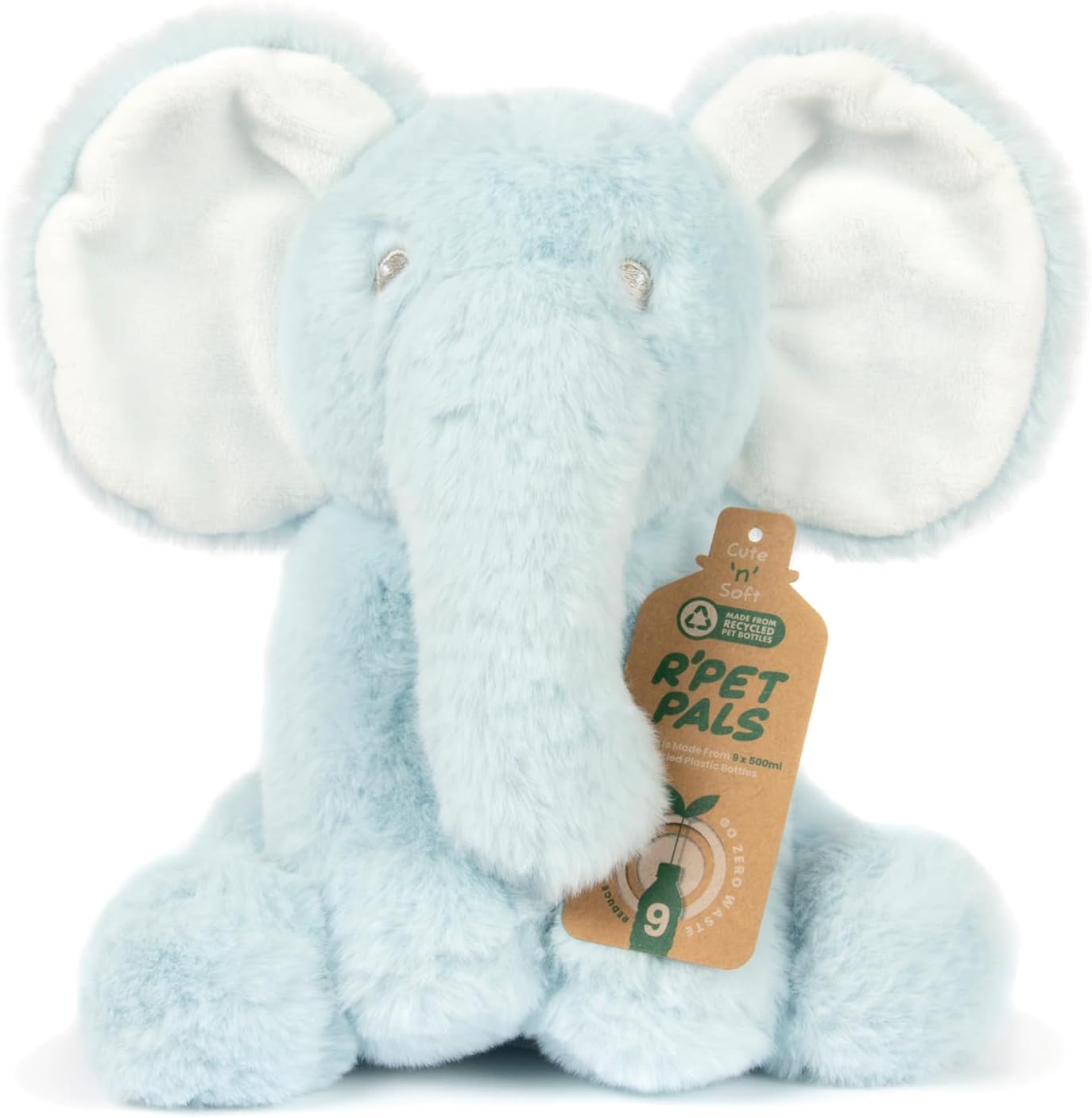 NELLY ELEPHANT BLUE TEDDY BEAR