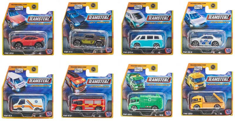 TEAMSTERZ STREET MACHINES SINGLE PACK ASSORTED