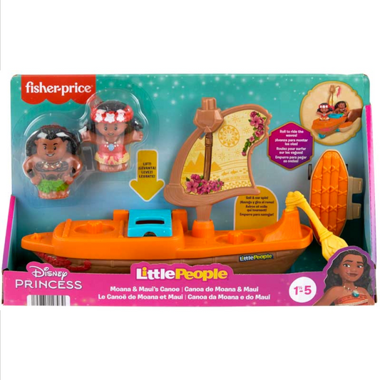 LITTLE PEOPLE - MOANA & MAUIS CANOE