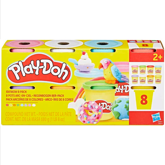PLAY-DOH 8 PACK ASSORTED