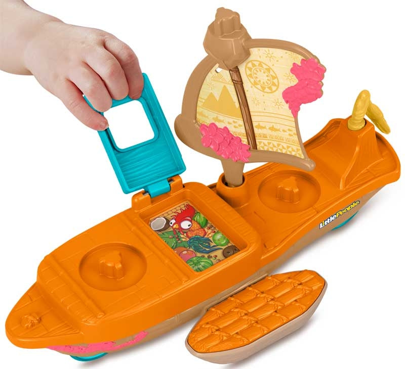 LITTLE PEOPLE - MOANA & MAUIS CANOE