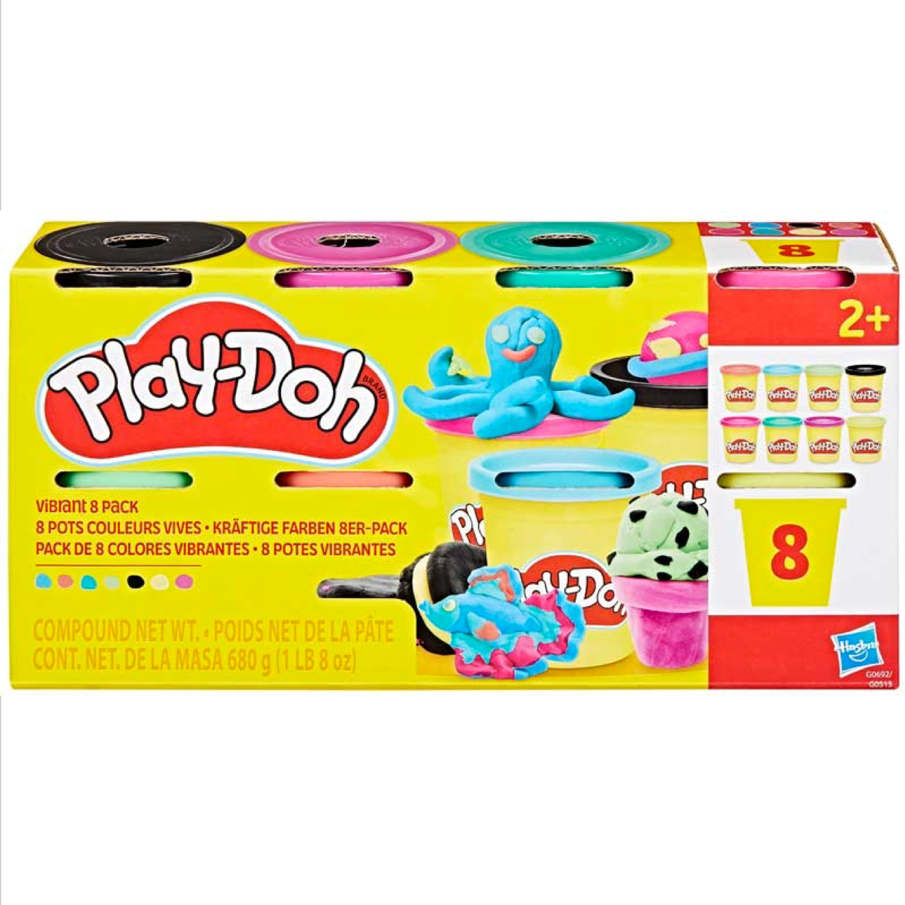 PLAY-DOH 8 PACK ASSORTED