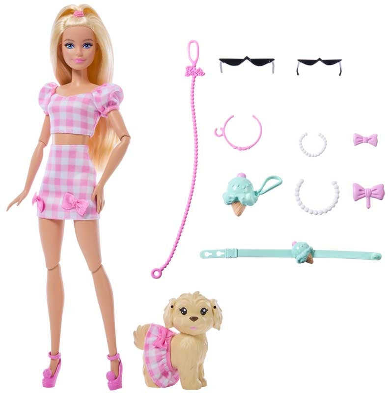 BARBIE TWINNING LOOKS DOLL AND ACCESSORIES