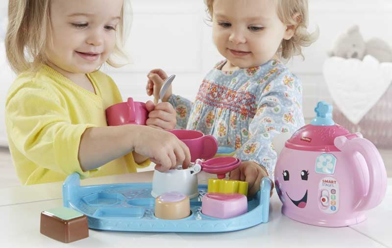 FISHER PRICE LAUGH AND LEARN SWEET MANNERS TEA SET