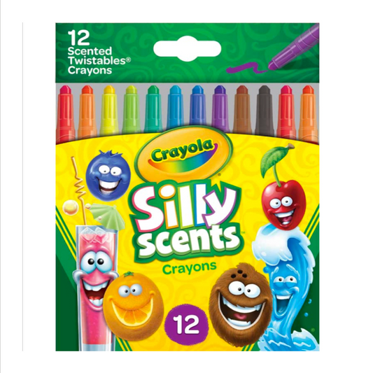 CRAYOLA 12CT SCENTED MINI TWISTABLE CRAYONS