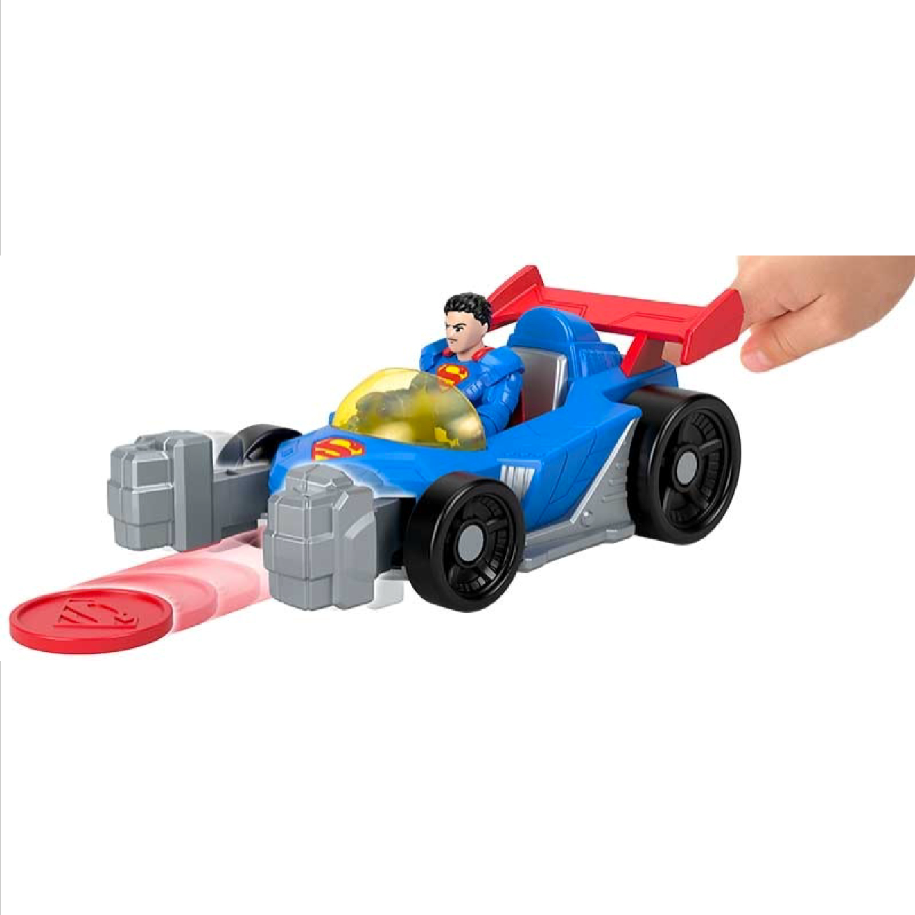 IMAGINEXT DC SUPER FRIENDS METAL FORCE SUPERMOBILE VEHICLE