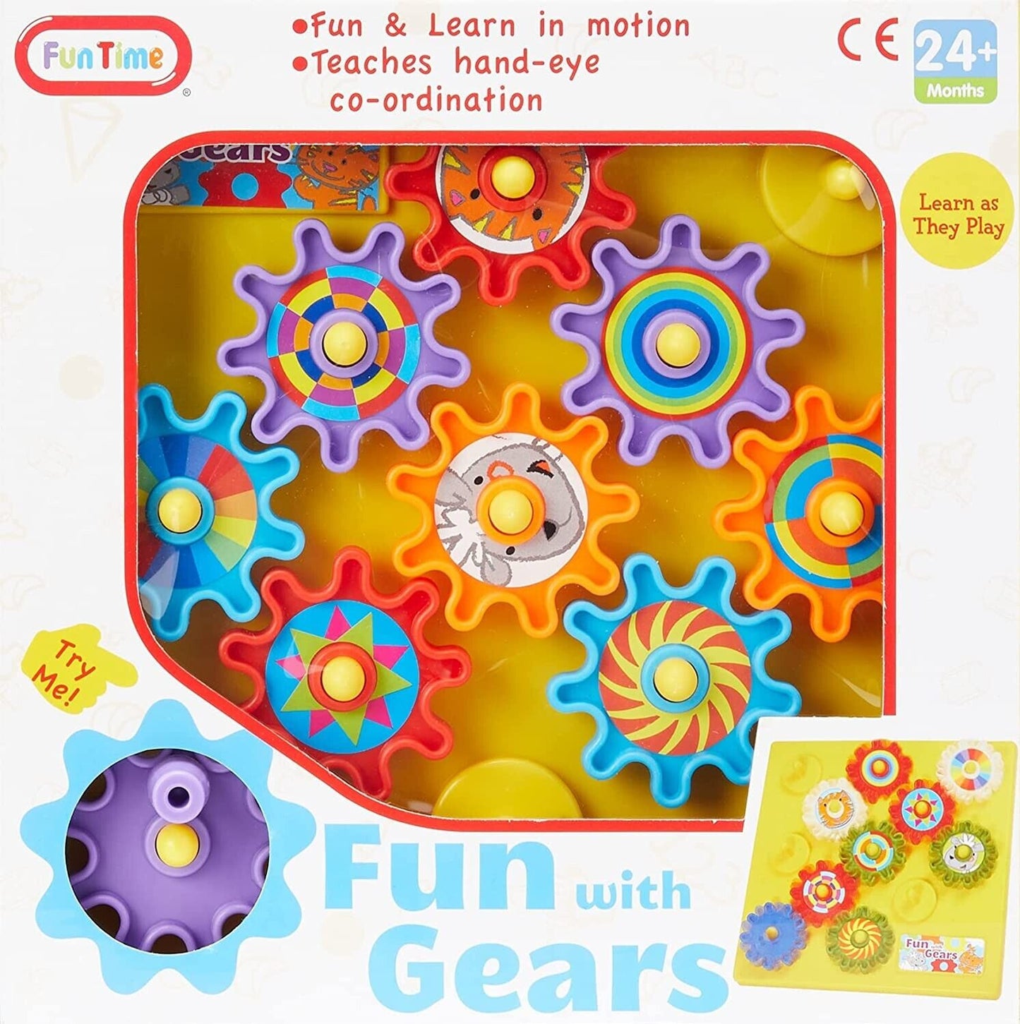 AUTISM CALMING SENSORY TOY FUN WITH GEARS